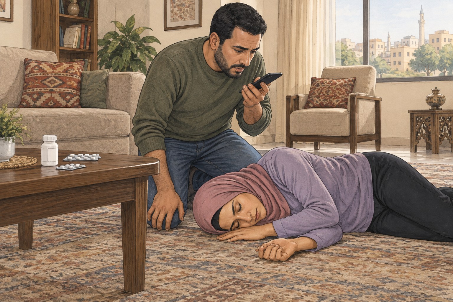 التسمم الدوائي والجرعة الزائدة: ماذا تفعل حتى تصل المساعدة؟