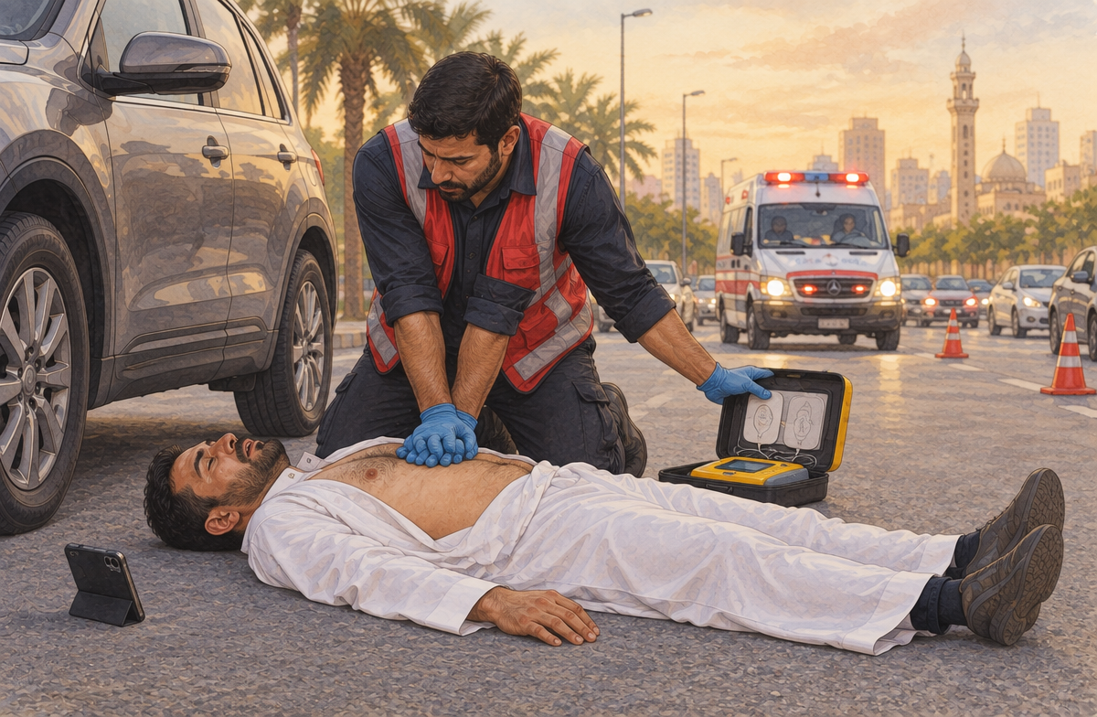 رسم تعليمي: تدخل عند فقدان الاستجابة