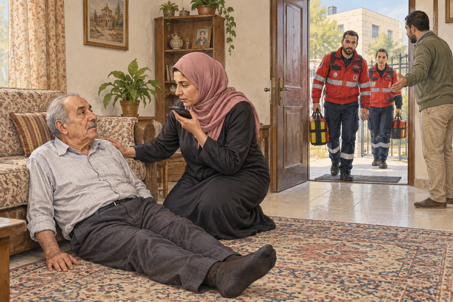 كيف تتصل بالإسعاف وتصف الحالة بوضوح دون إضاعة الوقت