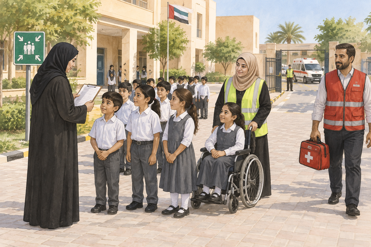 الطوارئ في المدارس: خطة عملية لحماية الطلاب والاستجابة