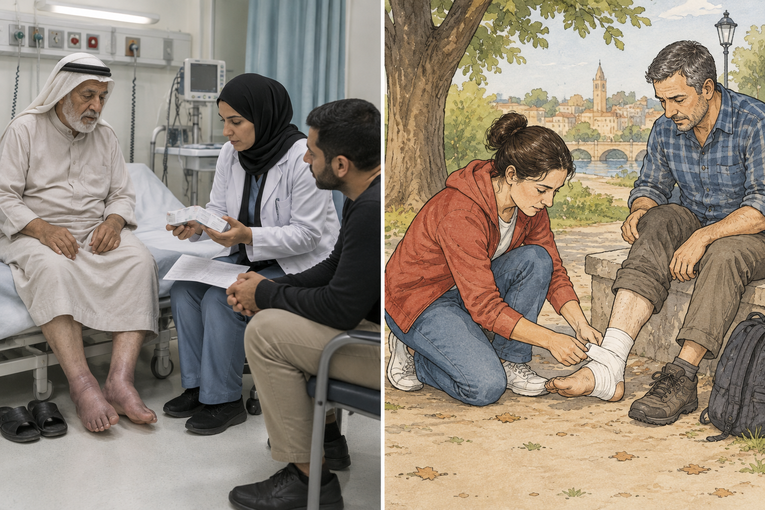 رسم توضيحي: فشل الكلى الحاد: علامات الخطر ومتى تذهب للطوارئ