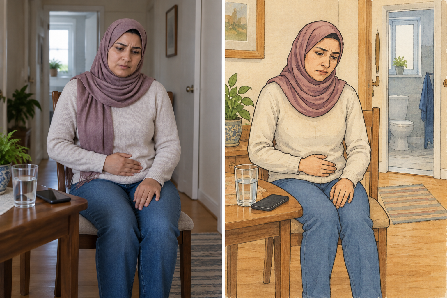 التهاب المثانة الحاد: متى تحتاج إلى الطبيب أو الطوارئ؟