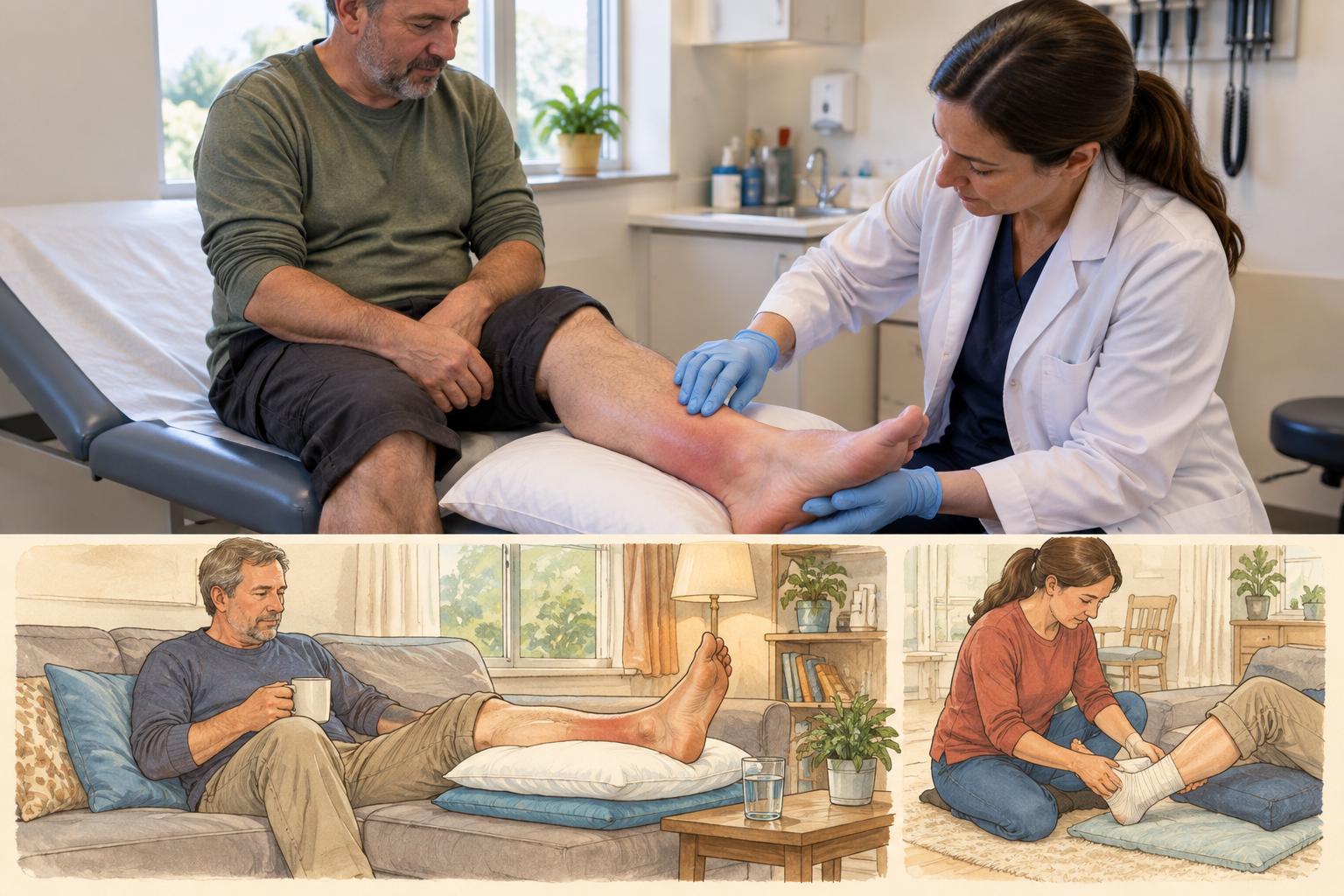 التهاب الخلايا الجلدية: علامات الخطر ومتى تذهب للطوارئ