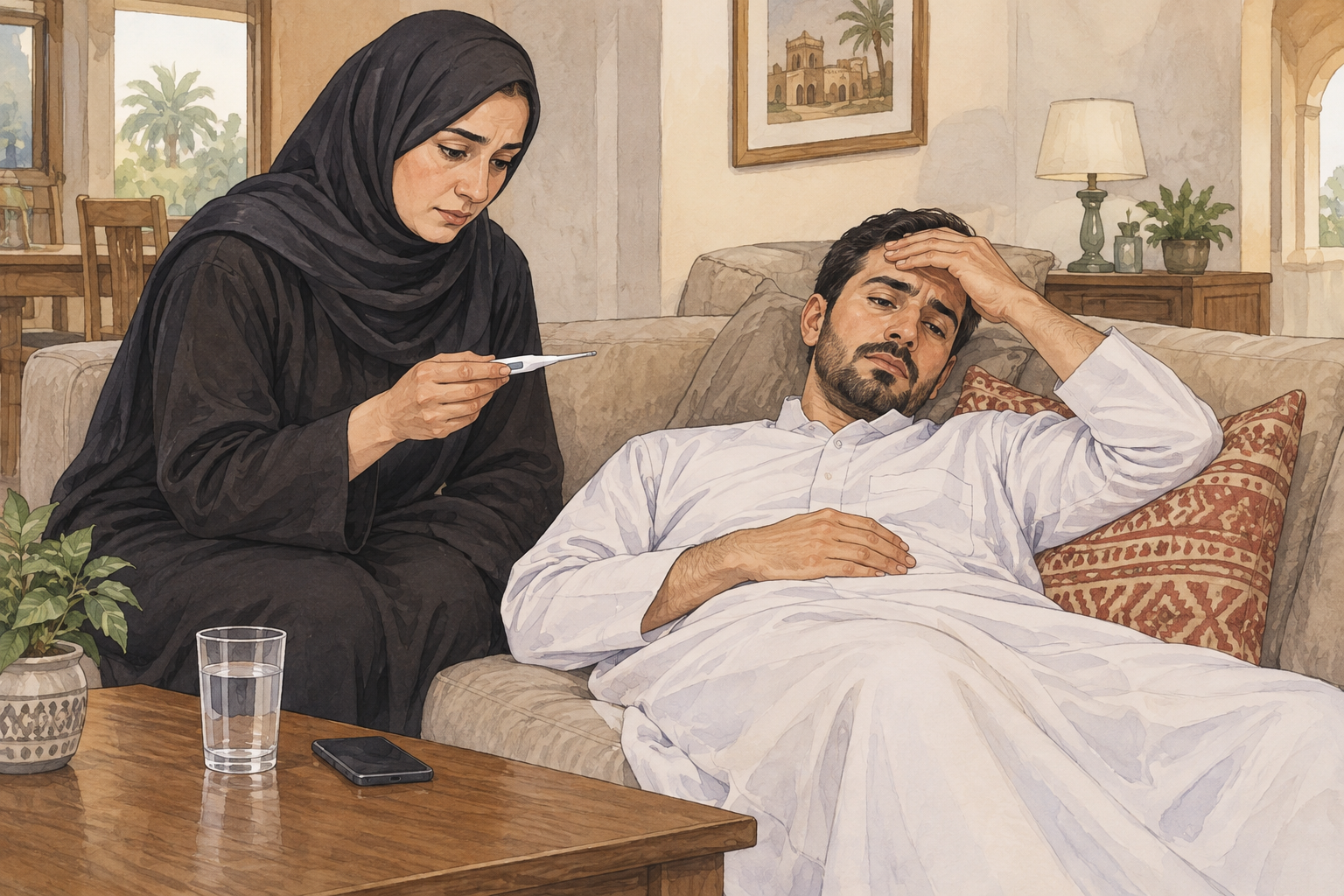 الحمى الشديدة لدى البالغين: متى تقلق؟
