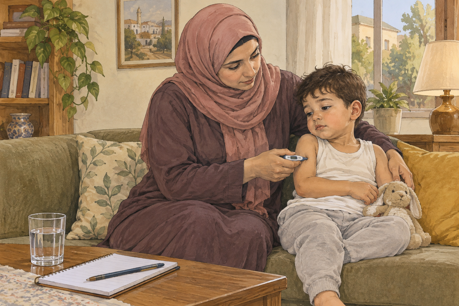 الحمى عند الأطفال: متى تقلق؟