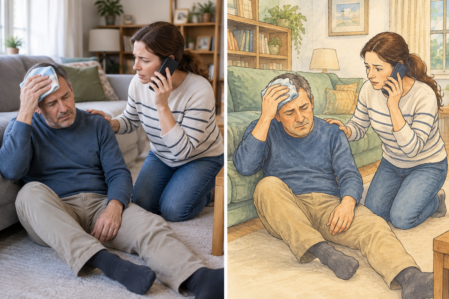صداع بعد ضربة على الرأس: متى تحتاج إلى الطوارئ؟