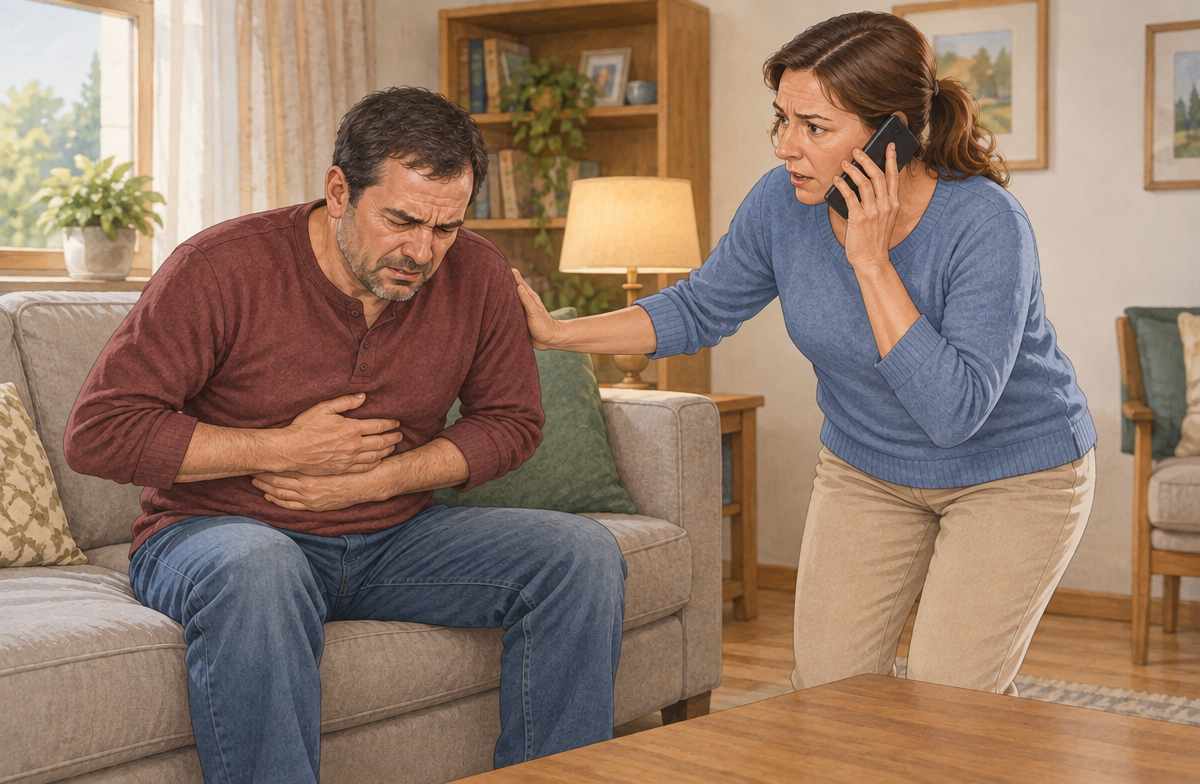 التهاب البنكرياس الحاد: أعراض الخطر ومتى تذهب للطوارئ
