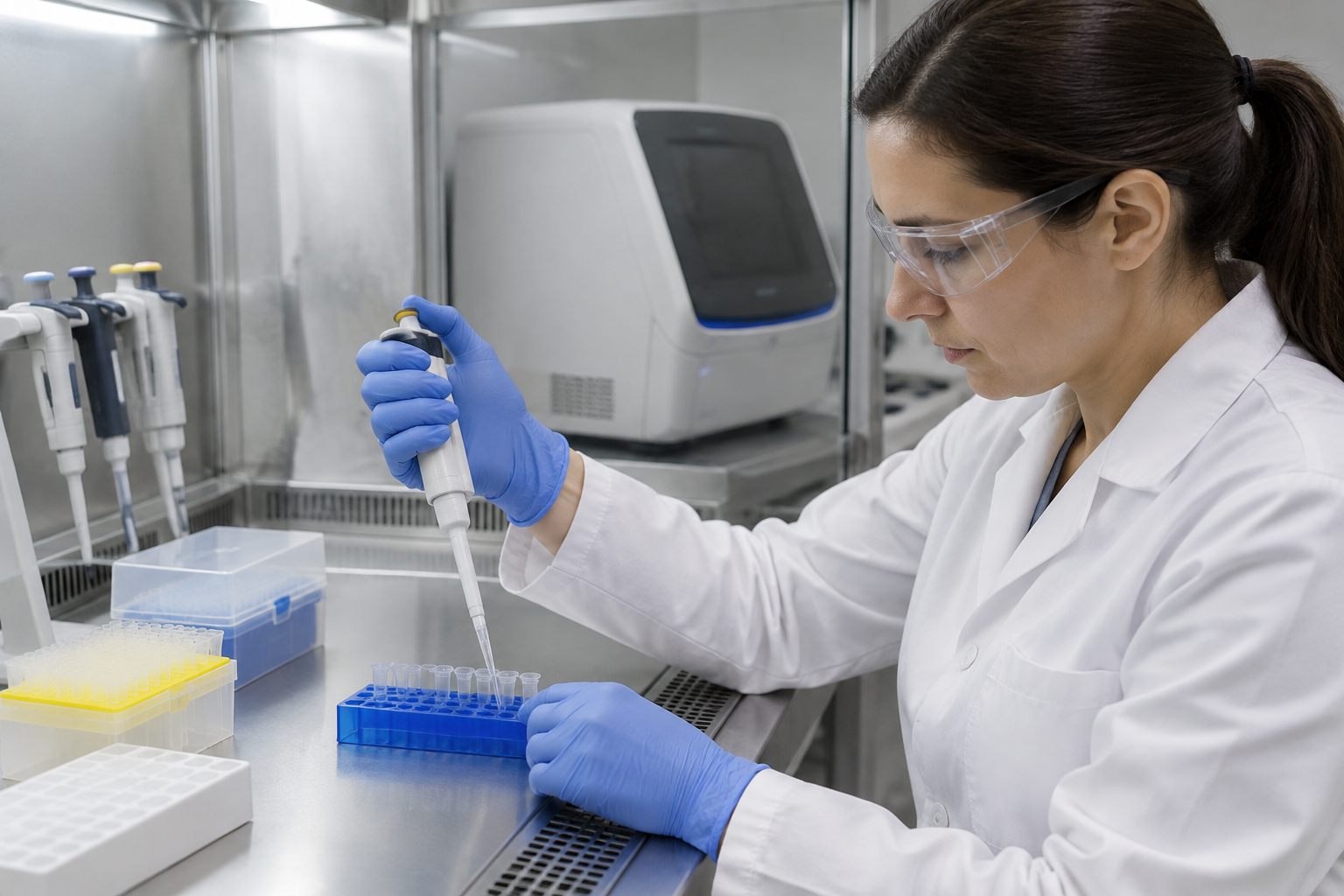 اختبار مقاومة الكوليستين الجينية — Mobilized colistin resistance gene testing (mcr) — صورة توضيحية للفحص
