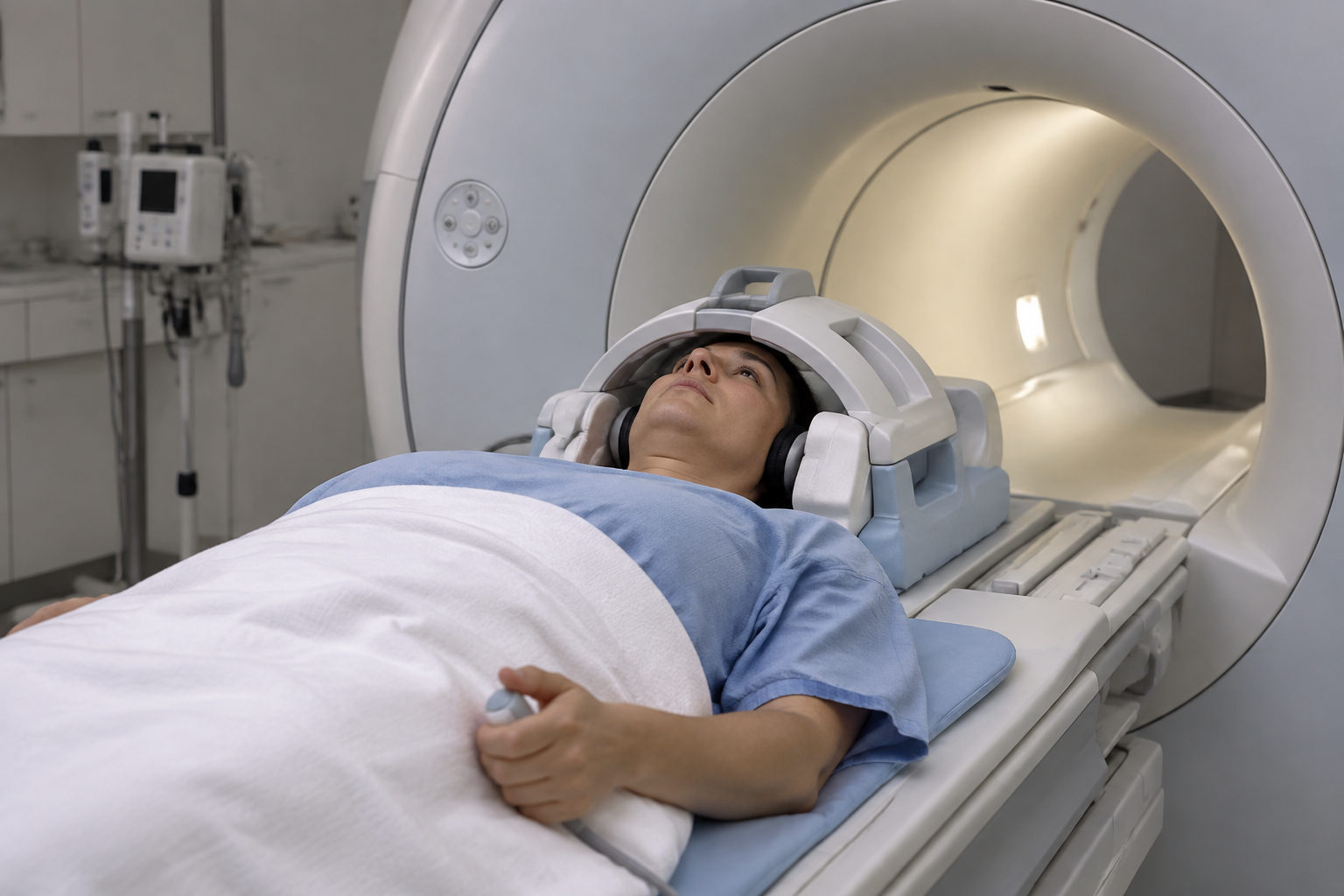 الرنين المغناطيسي عالي الدقة للأعصاب القحفية — High-resolution magnetic resonance imaging of cranial nerves (MRI) — صورة توضيحية للفحص