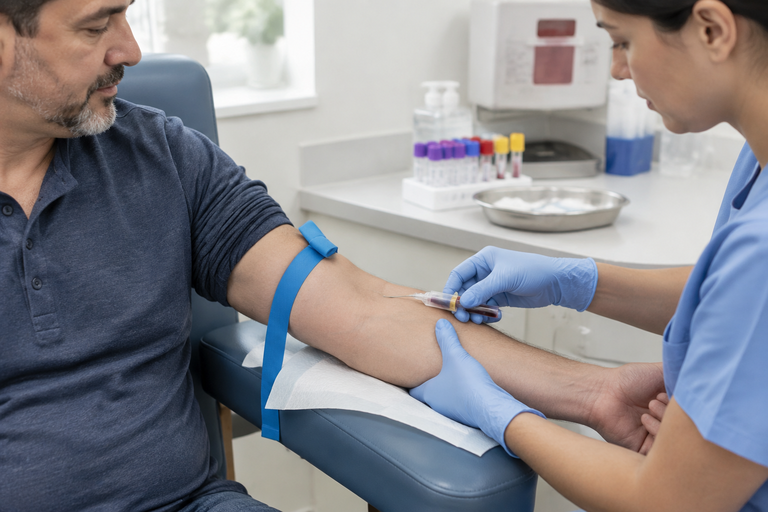 تحليل الأجسام المضادة للكوكسيديويدس — Coccidioides antibody test — صورة توضيحية للفحص