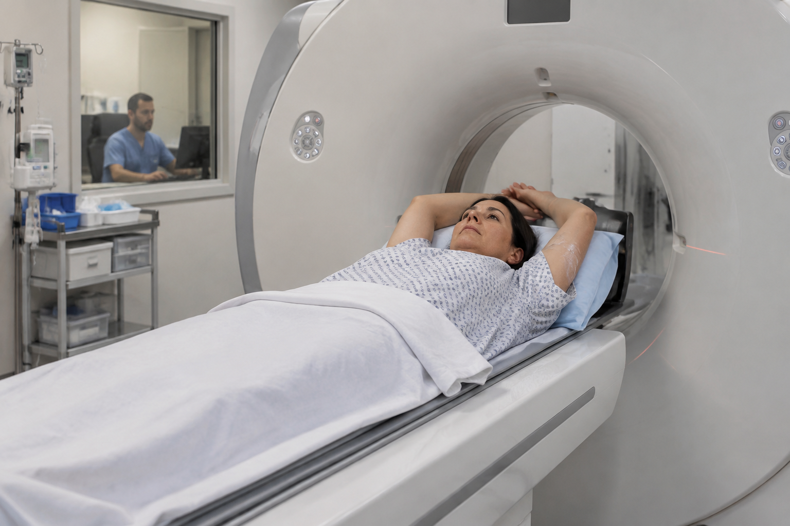 الأشعة المقطعية للغدة الكظرية — Computed tomography of the adrenal gland (CT) — صورة توضيحية للفحص