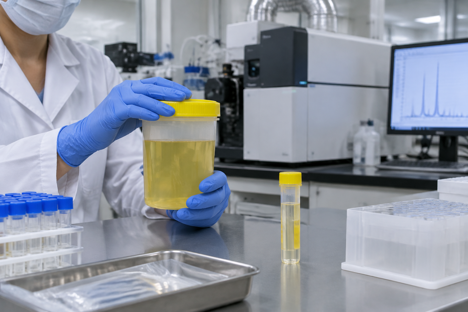 تحليل الزرنيخ — Arsenic test — صورة توضيحية للفحص