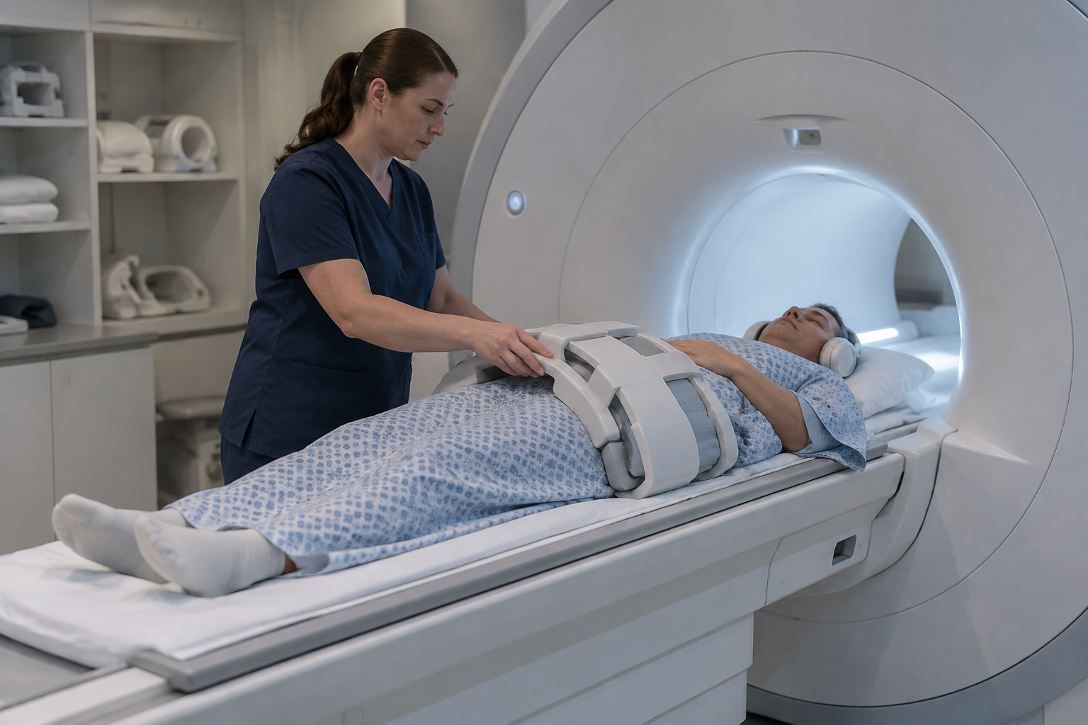 الرنين المغناطيسي على المستقيم — Magnetic resonance imaging of the rectum (MRI) — صورة توضيحية للفحص