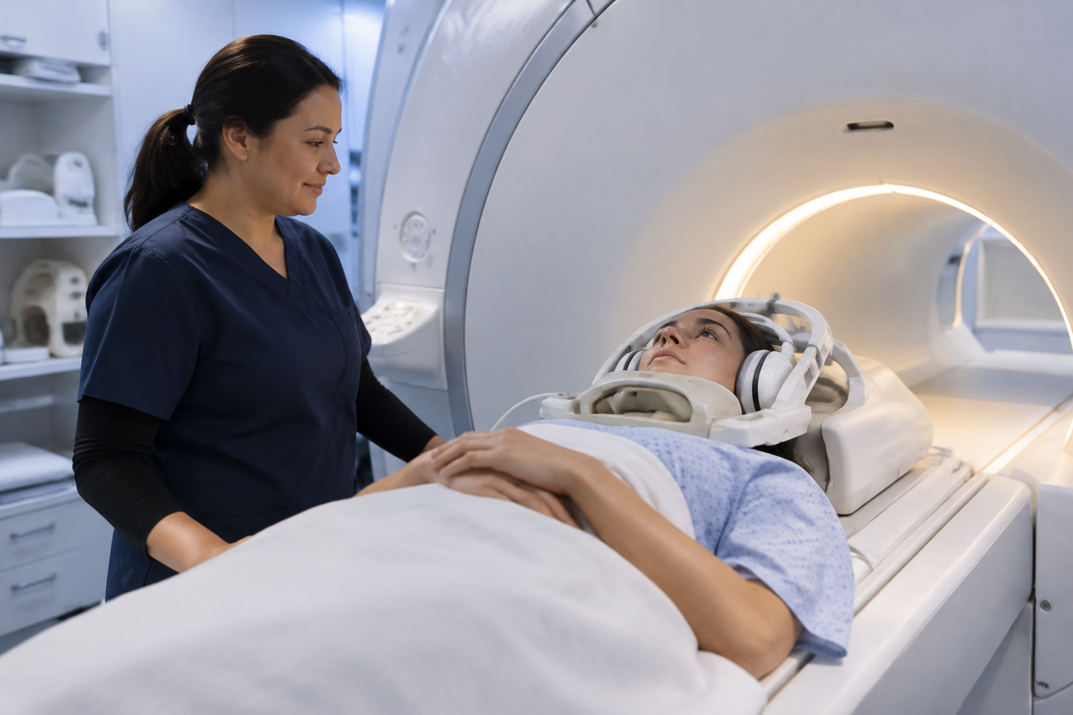 تصوير تشوهات الأوعية اللمفاوية بالرنين — Magnetic Resonance Imaging of Lymphatic Malformations (MRI) — صورة توضيحية للفحص