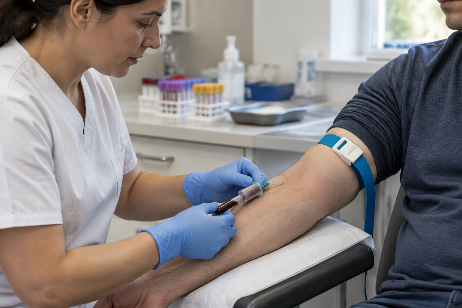 تحليل بروتين نقص الكربوهيدرات الترانسفيرين — Carbohydrate-Deficient Transferrin Assay (CDT) — صورة توضيحية للفحص