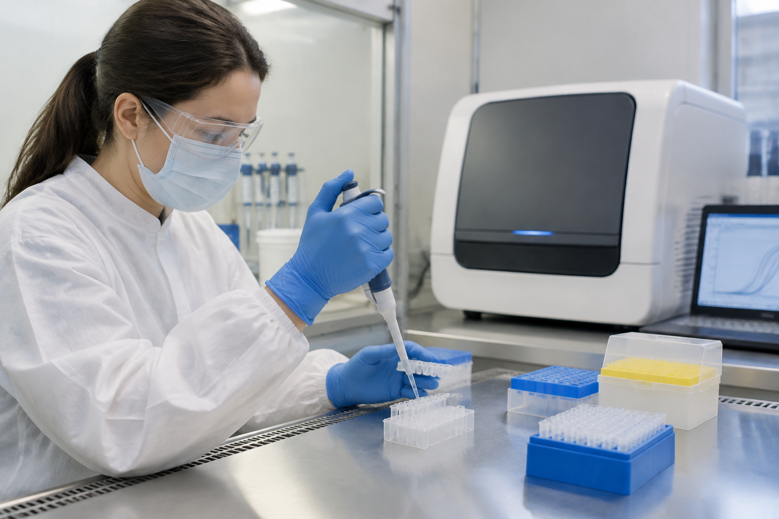اختبار ميكروسبوريديا الجزيئي — Microsporidia Molecular Test — صورة توضيحية للفحص