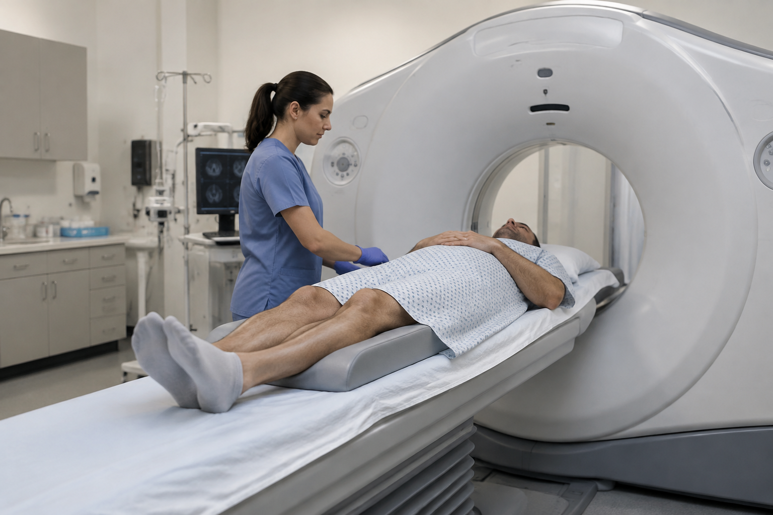 الأشعة المقطعية على الورك — Computed Tomography of the Hip (CT) — صورة توضيحية للفحص