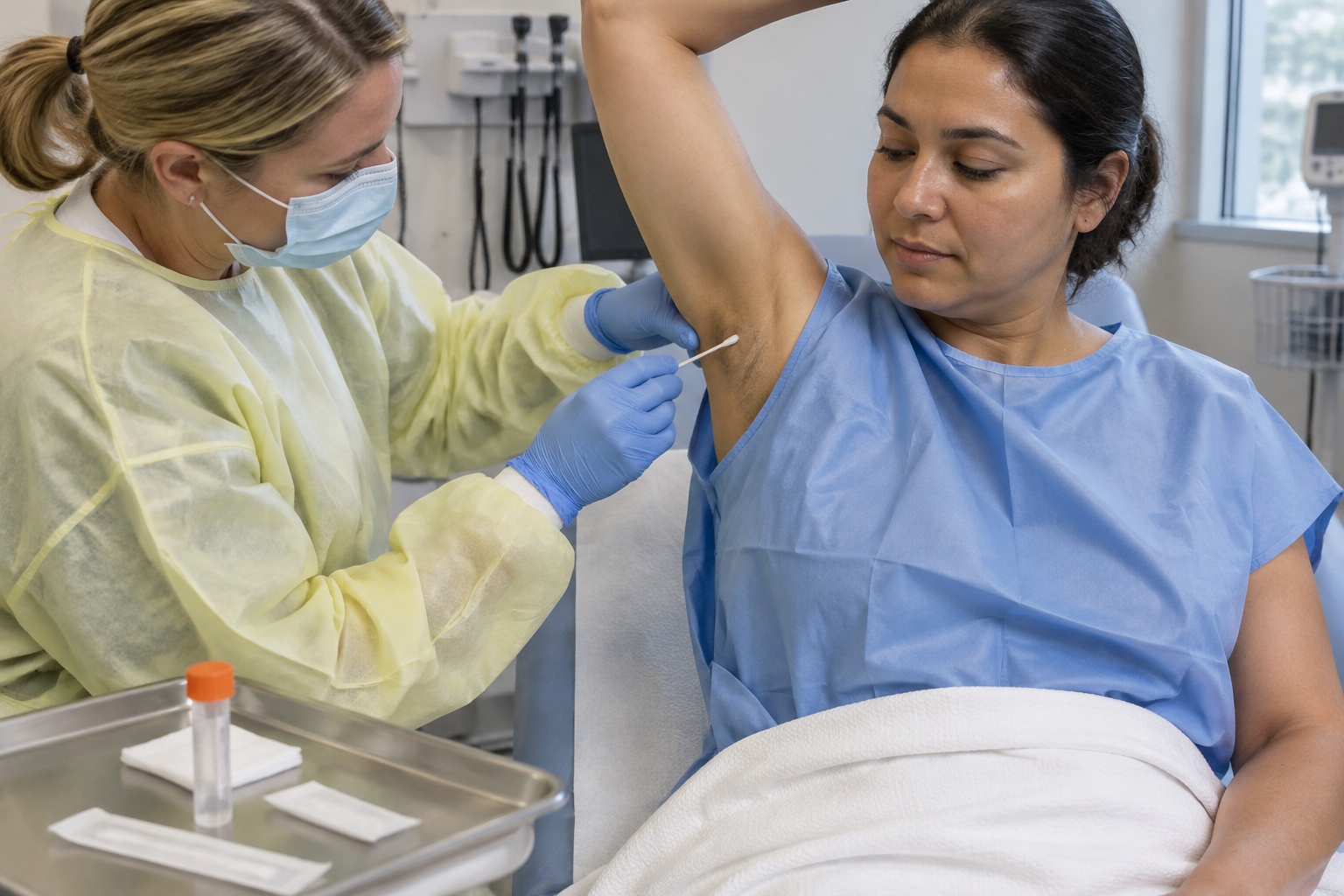 اختبار كانديدا أوريس الجزيئي — Candida auris Molecular Testing — صورة توضيحية للفحص