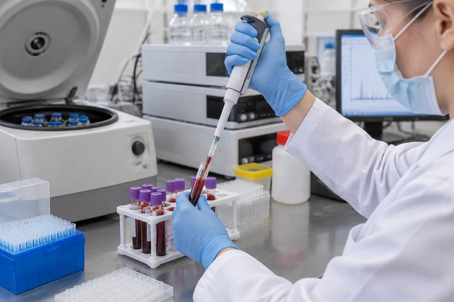 تحليل البلازمالوجينات في كريات الدم — Erythrocyte Plasmalogen Analysis — صورة توضيحية للفحص