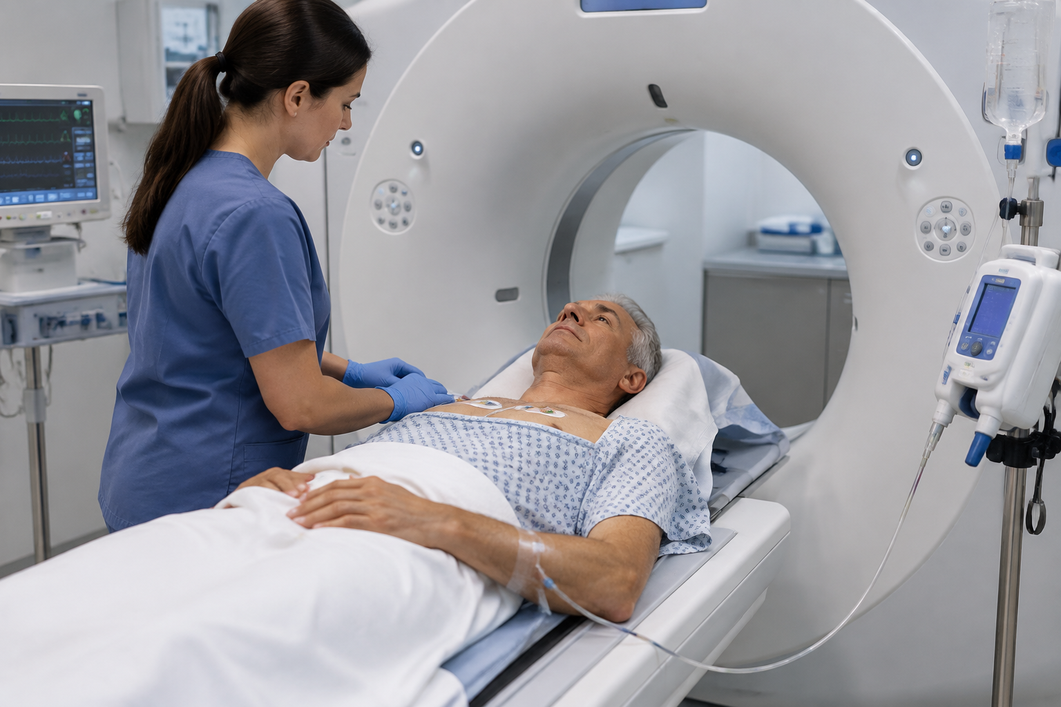 التصوير المقطعي لتقييم الصمامات القلبية الصناعية — Computed Tomography for Prosthetic Heart Valve Assessment (CT) — صورة توضيحية للفحص