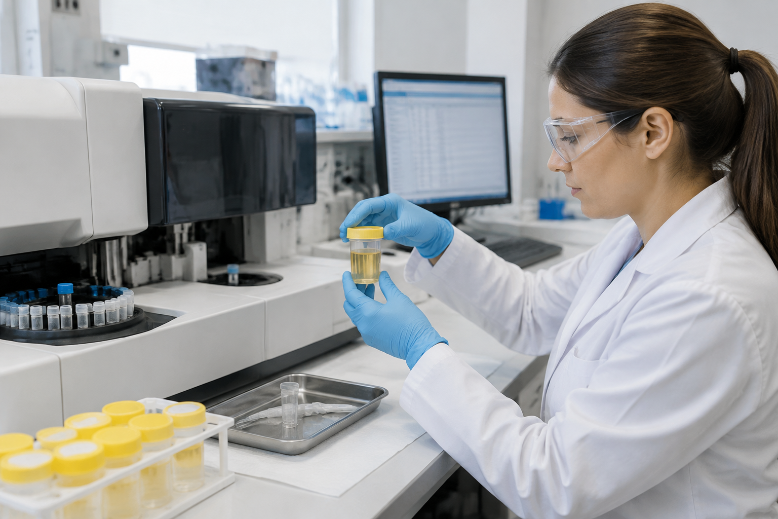 تحليل فنسكليدين — Phencyclidine Test (PCP) — صورة توضيحية للفحص