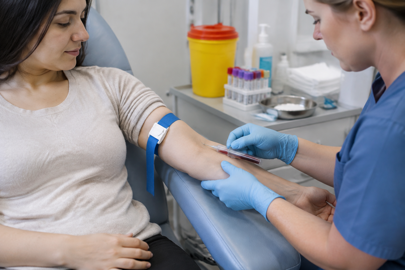 تحليل الإسترون — Estrone Test — صورة توضيحية للفحص