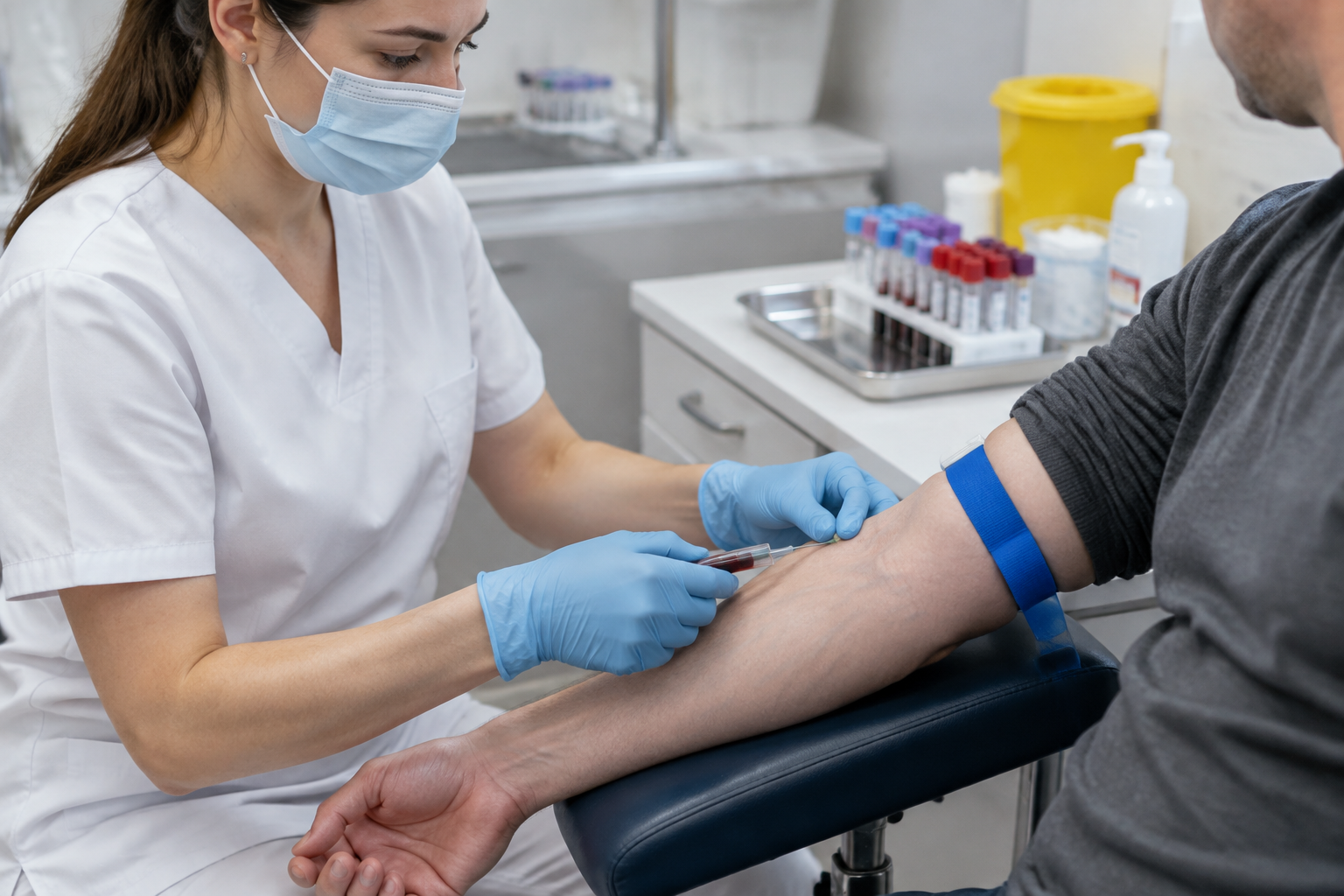 تحليل Anti-DNase B — صورة توضيحية للفحص