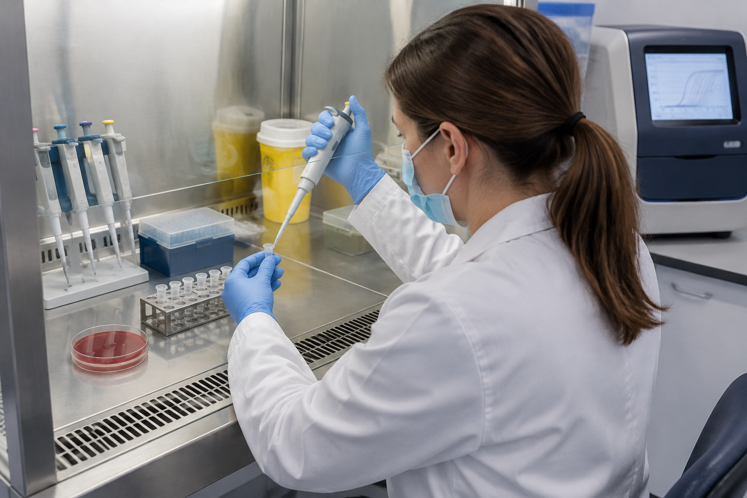 اختبار مقاومة المكورات العنقودية للميثيسيلين — Staphylococcal Methicillin Resistance Testing for mecA and mecC — صورة توضيحية للفحص