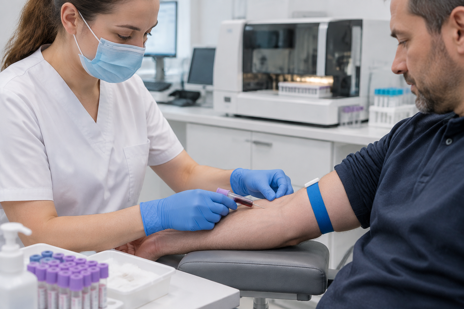 فحص جين UROS للبورفيريا الحمراء الخلقية — UROS Gene Testing for Congenital Erythropoietic Porphyria — صورة توضيحية للفحص