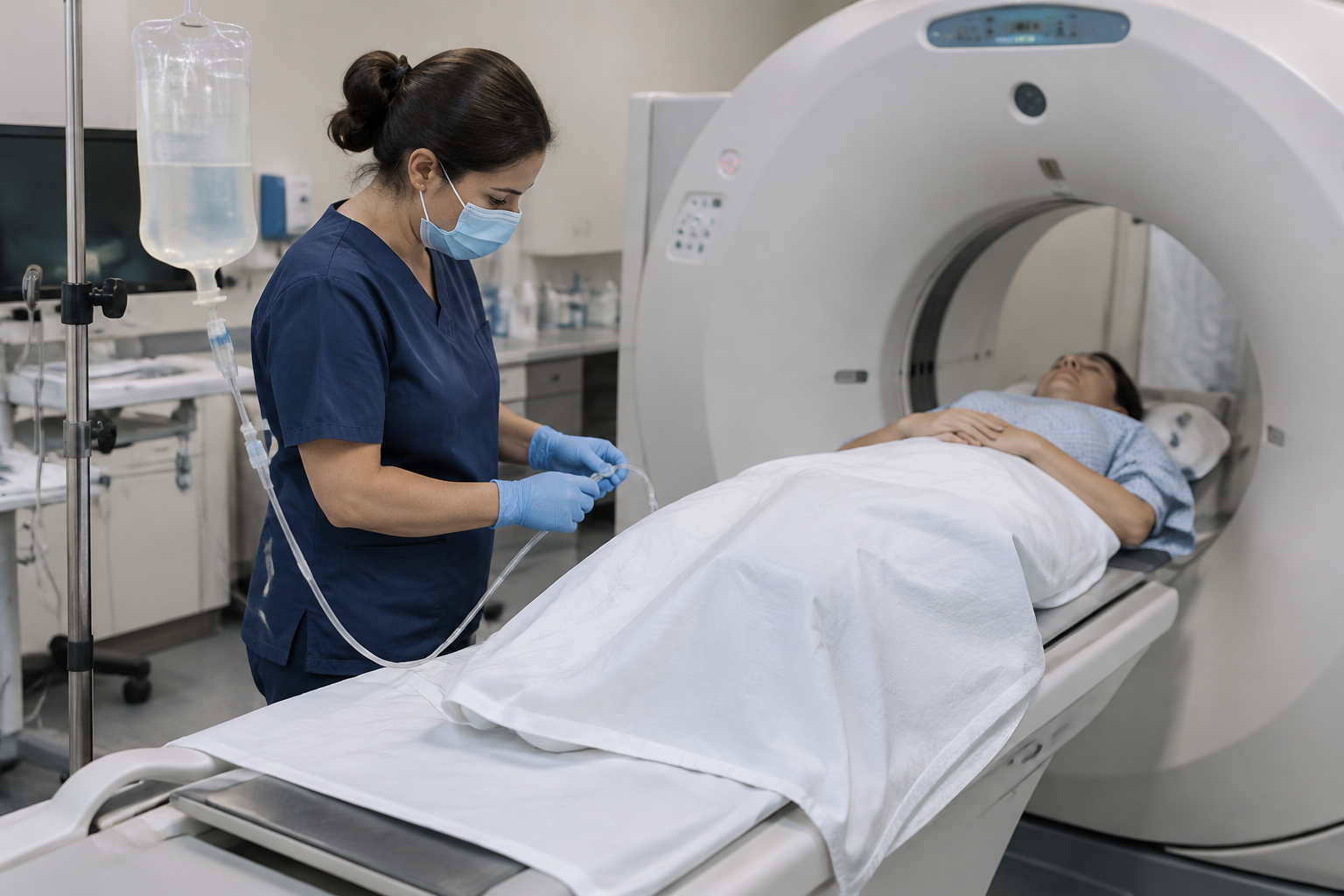 تصوير المثانة بالأشعة المقطعية — Computed Tomography Cystography (CT) — صورة توضيحية للفحص