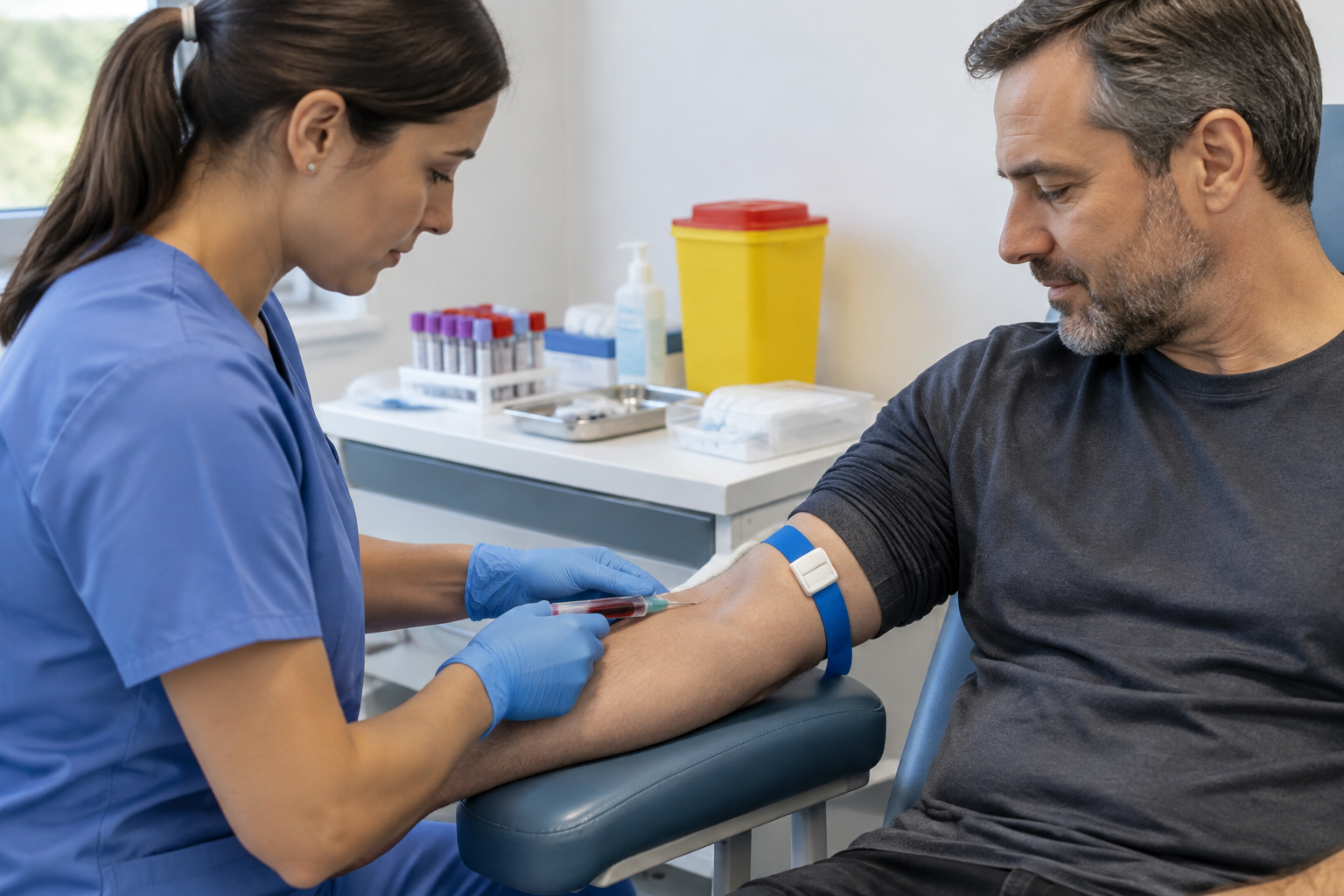 فحص جين CYP2C19 — CYP2C19 gene testing — صورة توضيحية للفحص
