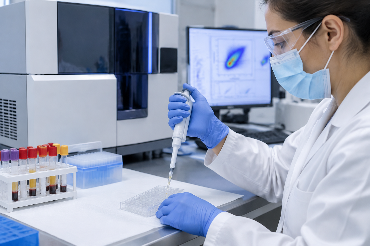 تحليل الأجسام المضادة لمستضد HNA-2 — Human neutrophil antigen 2 antibody assay (HNA-2) — صورة توضيحية للفحص
