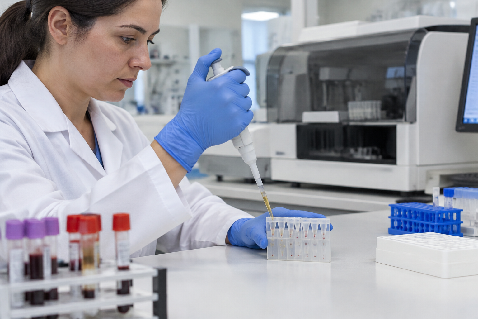 اختبار كومبس غير المباشر — Indirect antiglobulin test (indirect Coombs test) (IAT) — صورة توضيحية للفحص