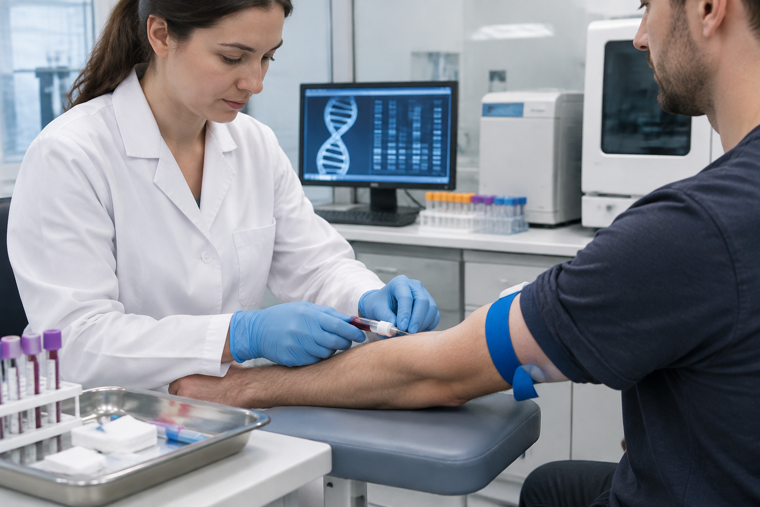 فحص جين CAPN3 لحثل الأطراف والأحزمة — CAPN3 gene testing for limb-girdle muscular dystrophy — صورة توضيحية للفحص