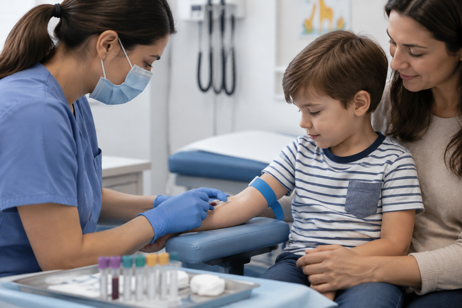 فحص جين ADA لنقص أدينوزين ديأميناز — ADA gene testing for adenosine deaminase deficiency — صورة توضيحية للفحص