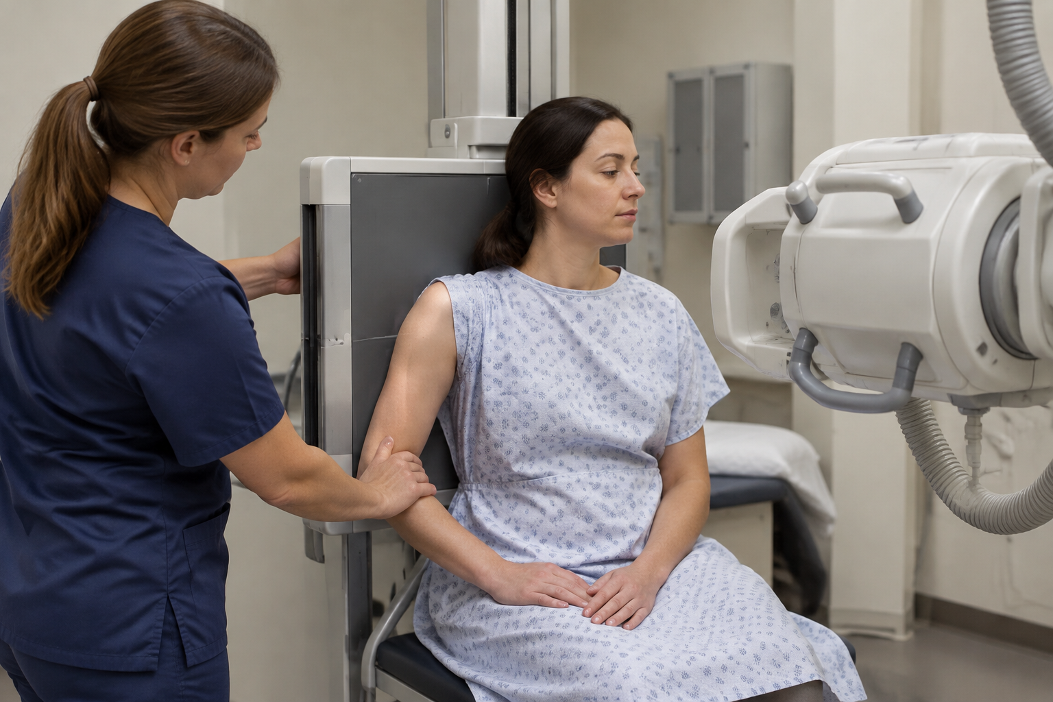 أشعة سينية على عظم العضد — Humerus X-ray — صورة توضيحية للفحص