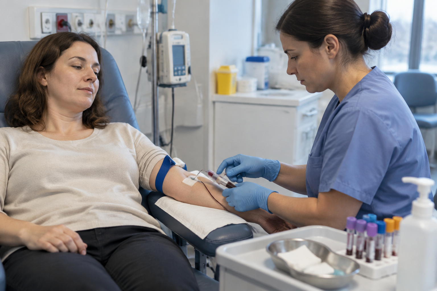 اختبار الديسموبريسين لتقييم داء كوشينغ — Desmopressin test for Cushing disease evaluation — صورة توضيحية للفحص