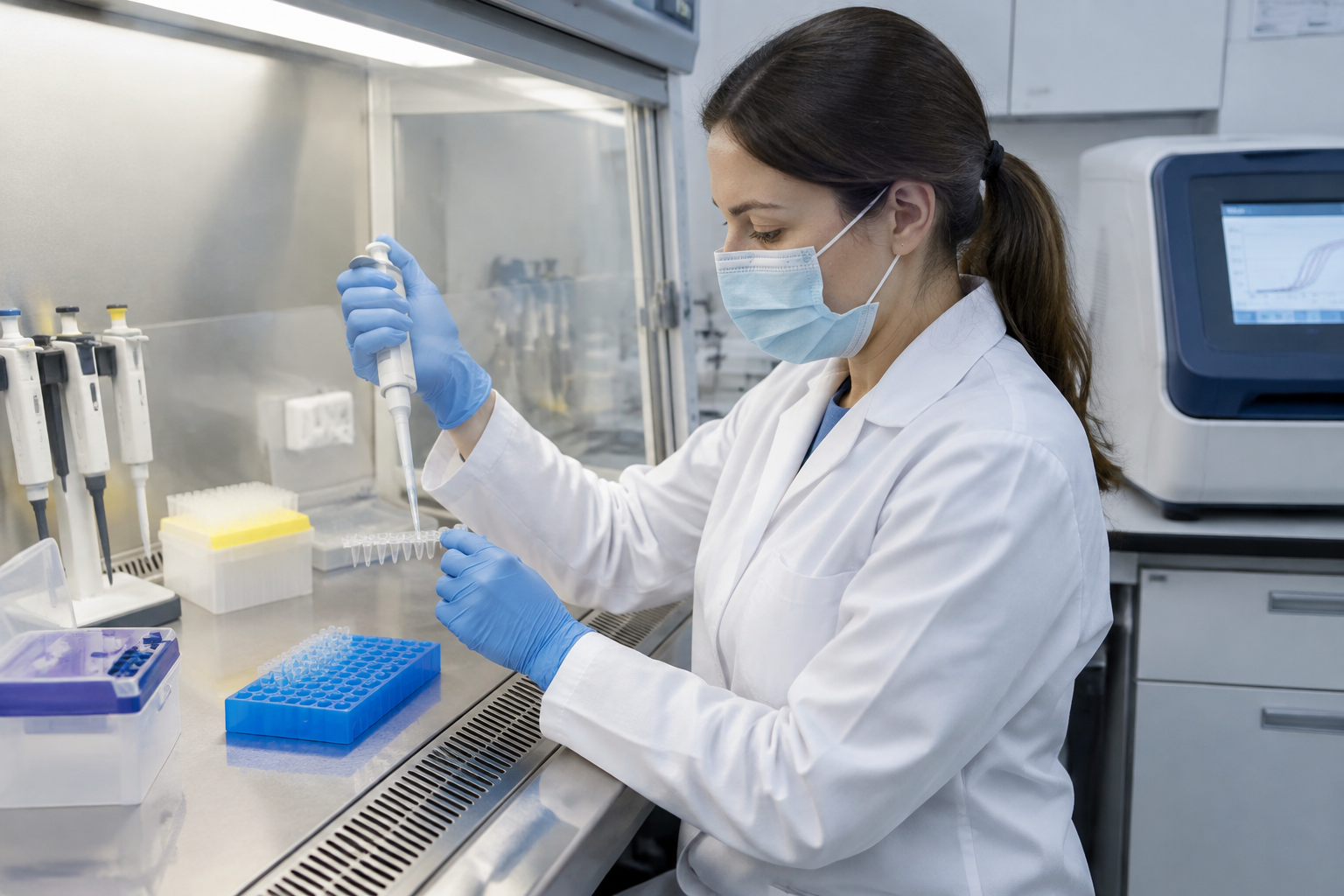 اختبار بيركهولدرية بسودومالي الجزيئي — Burkholderia pseudomallei Molecular Test — صورة توضيحية للفحص