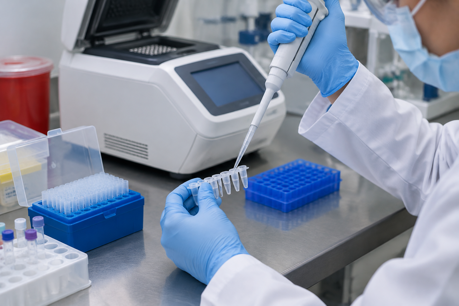 فحص استنساخية مستقبل الخلايا التائية TCR — T-Cell Receptor Clonality Testing (TCR) — صورة توضيحية للفحص