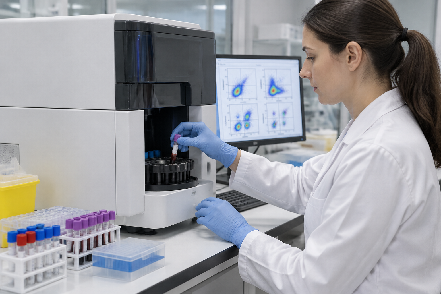 تحليل الخلايا التائية التنظيمية بعد الزرع — Post-Transplant Regulatory T-Cell Analysis — صورة توضيحية للفحص