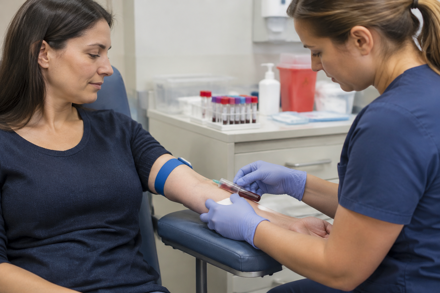 تحليل ميتوكلوبراميد في التسمم الدوائي — Metoclopramide Test for Drug Poisoning — صورة توضيحية للفحص