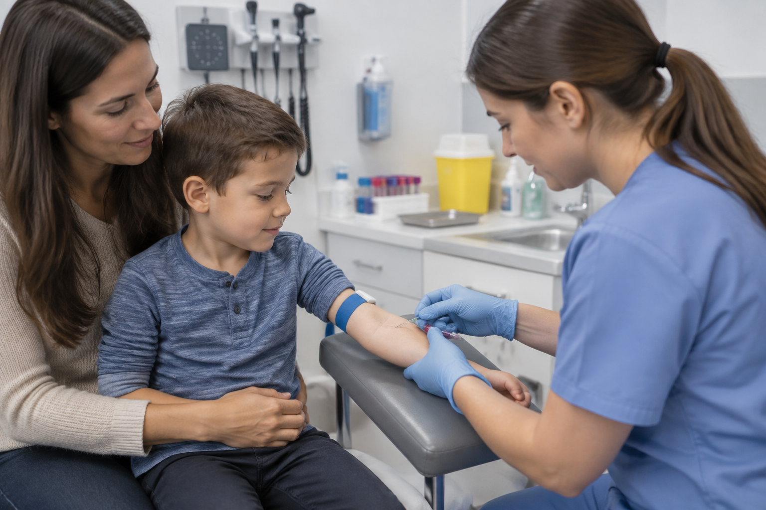 فحص جين IDS لداء هنتر — Iduronate-2-Sulfatase Gene Testing for Hunter Syndrome (IDS) — صورة توضيحية للفحص