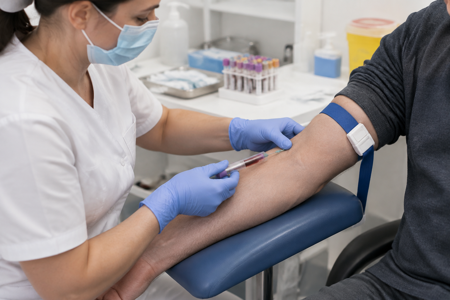 تحليل مستوى كاربامازيبين — Carbamazepine Level Test — صورة توضيحية للفحص