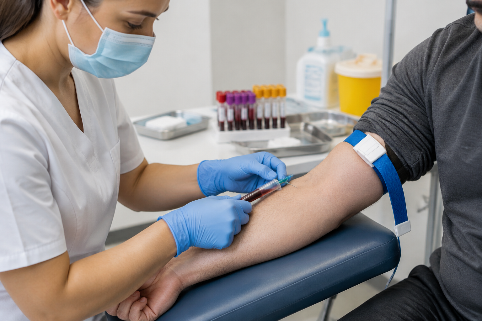 تحليل الكحول في الدم — Blood Alcohol Test — صورة توضيحية للفحص