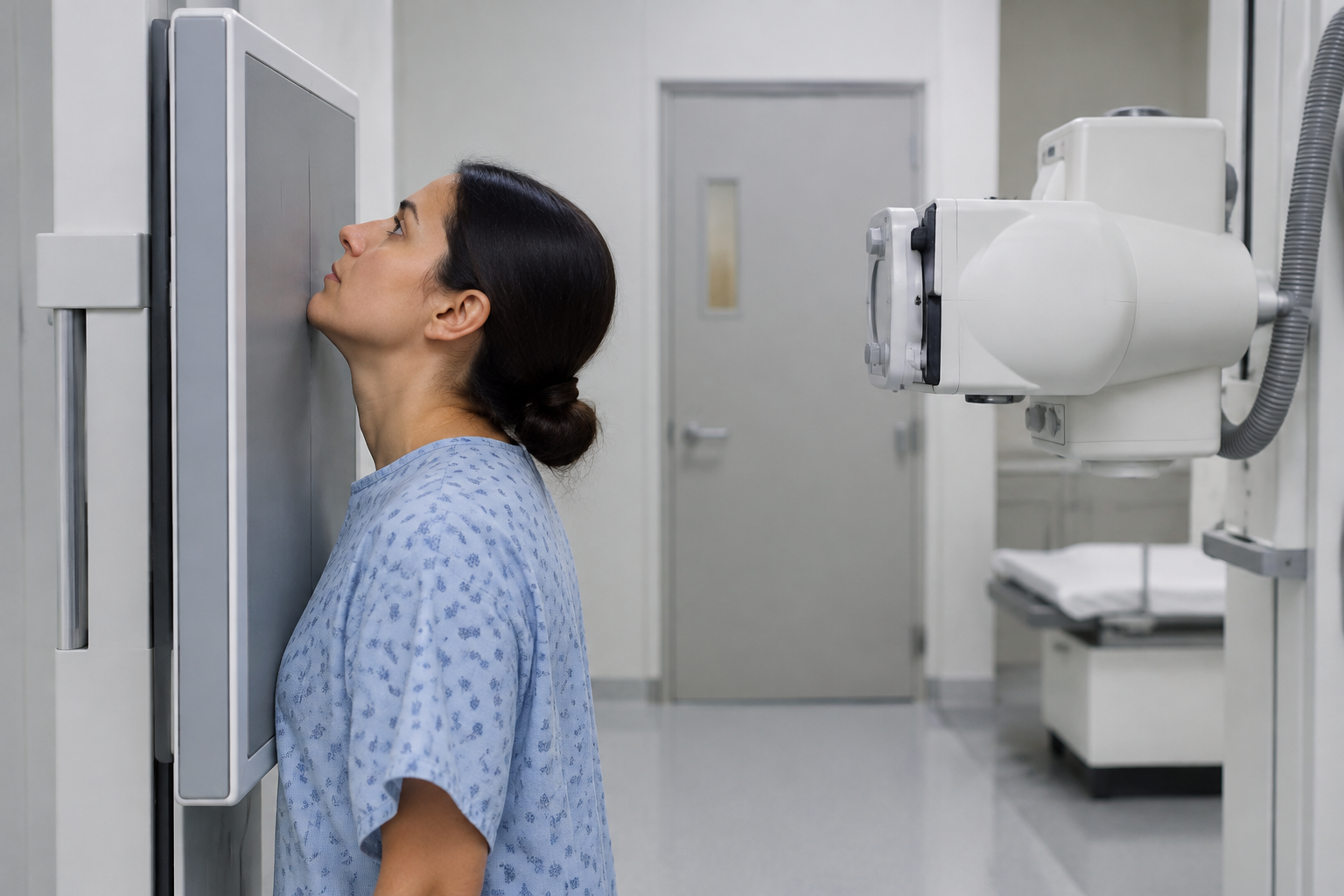 أشعة سينية على الجيوب الأنفية وحدود استخدامها — Paranasal Sinus X-Ray and Limitations of Use — صورة توضيحية للفحص
