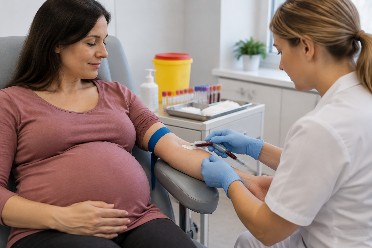تحليل جين KEL الجنيني من دم الأم — Fetal KEL Gene Analysis from Maternal Blood — صورة توضيحية للفحص