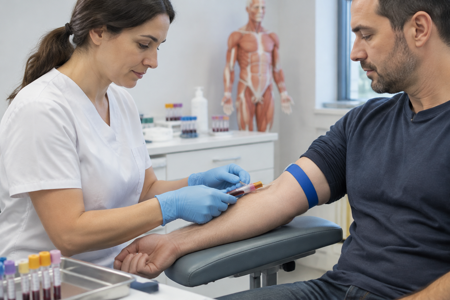 فحص جين DYSF لحثل الديسفرلين — Dysferlin gene testing for dysferlinopathy (DYSF) — صورة توضيحية للفحص