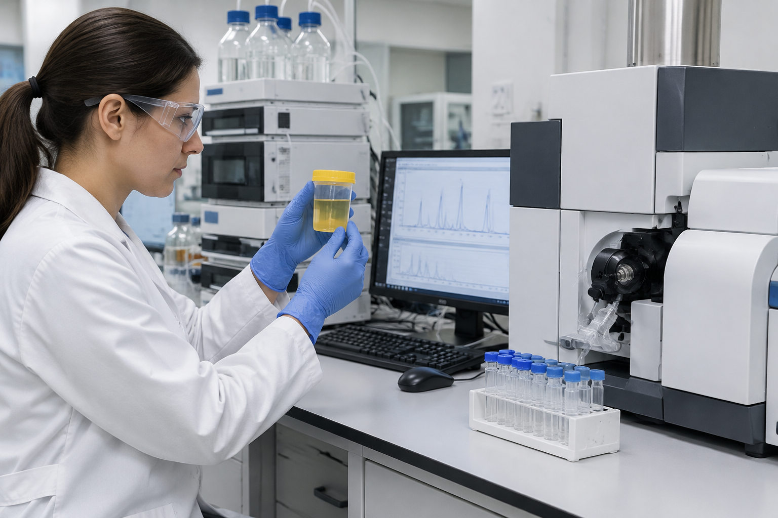 تحليل أنواع الزرنيخ العضوية وغير العضوية — Organic and inorganic arsenic speciation analysis — صورة توضيحية للفحص