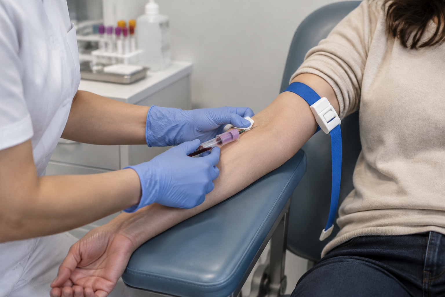 تحليل إنهيبين A — Inhibin A Test — صورة توضيحية للفحص