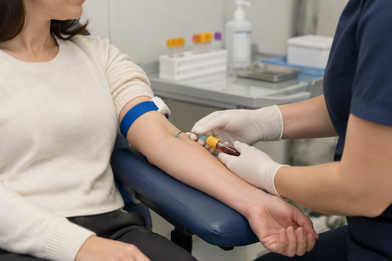 تحليل مستوى أوستيكينوماب والأجسام المضادة له — Ustekinumab Level and Anti-Ustekinumab Antibody Testing — صورة توضيحية للفحص
